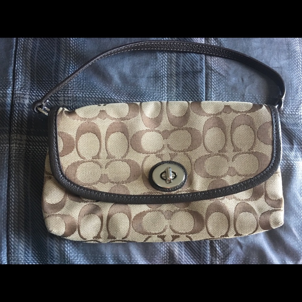 Coach clutch wallet